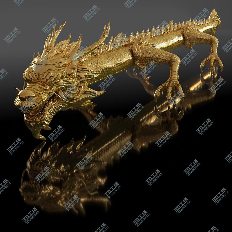 images/goods_img/202104021/3D Golden Chinese Dragon Rigged for Maya/4.jpg